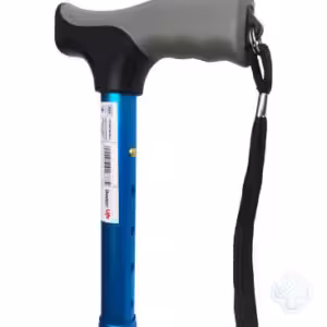 Тростина алюмінієва складна телескопічна Doctor Life 11874/F/SZ-BLU синій (11874/F/SZ-BLU-2447)
