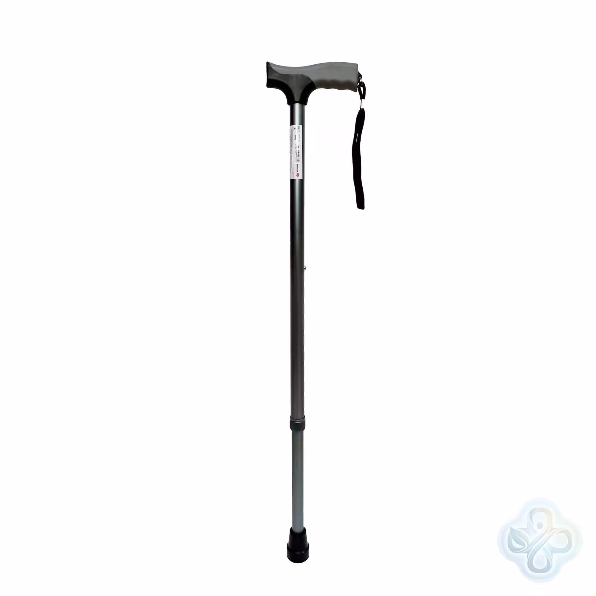 Тростина алюмінієва складна телескопічна Doctor Life 11874/SZ-G сірий (11874/SZ-G-2004)
