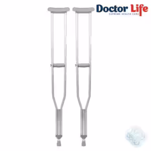 Милиці пахвові алюмінієві пара H = 114-134 см Doctor Life (10022/С/Е-491)